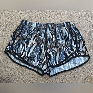 Calvin Klein Women's Zebra Print Athletic Shorts